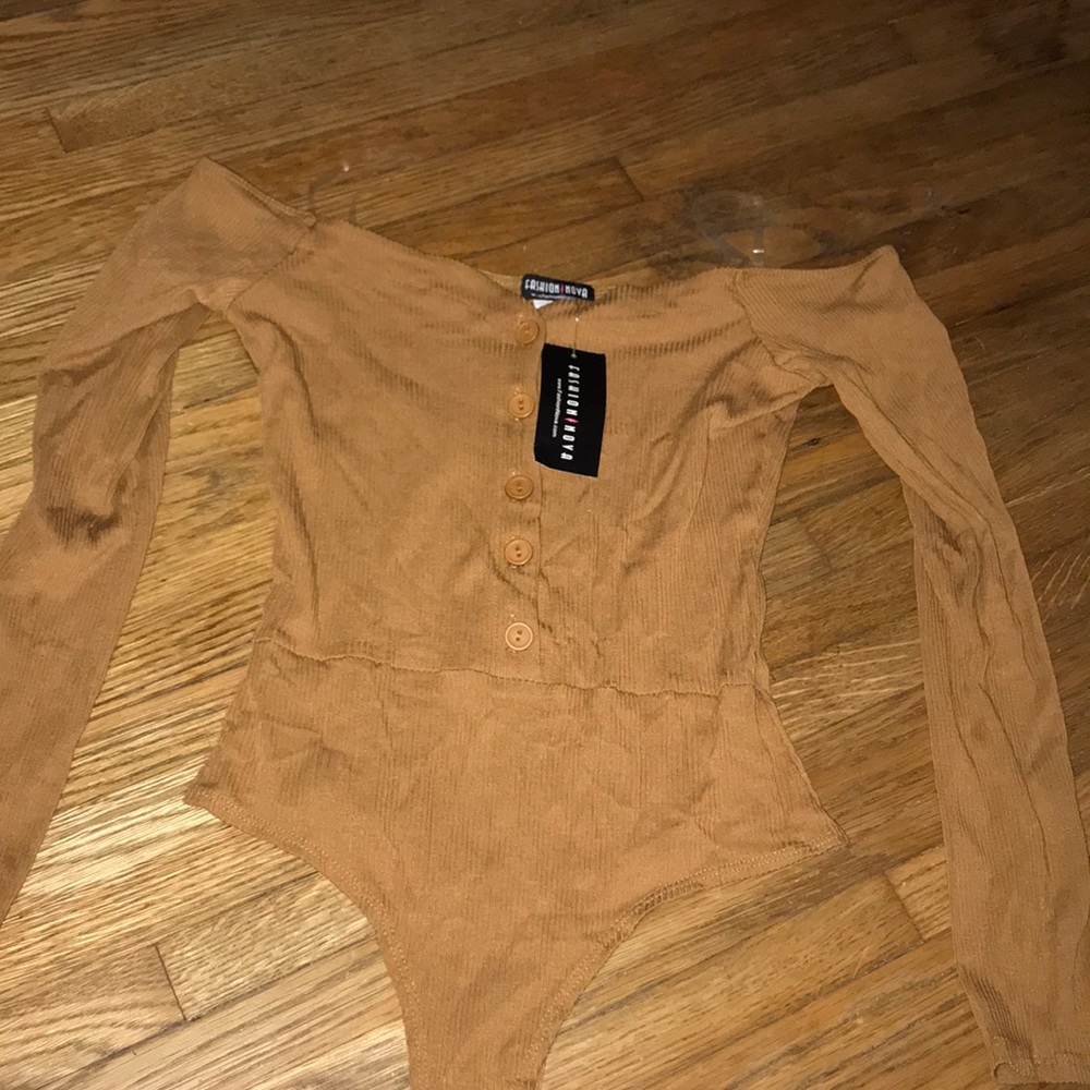 Brown Body Suit